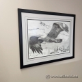 "Golden Eagle" Framed Print by Elder Roland Rollinmud